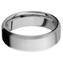 10K White Gold + Satin , Satin Finish