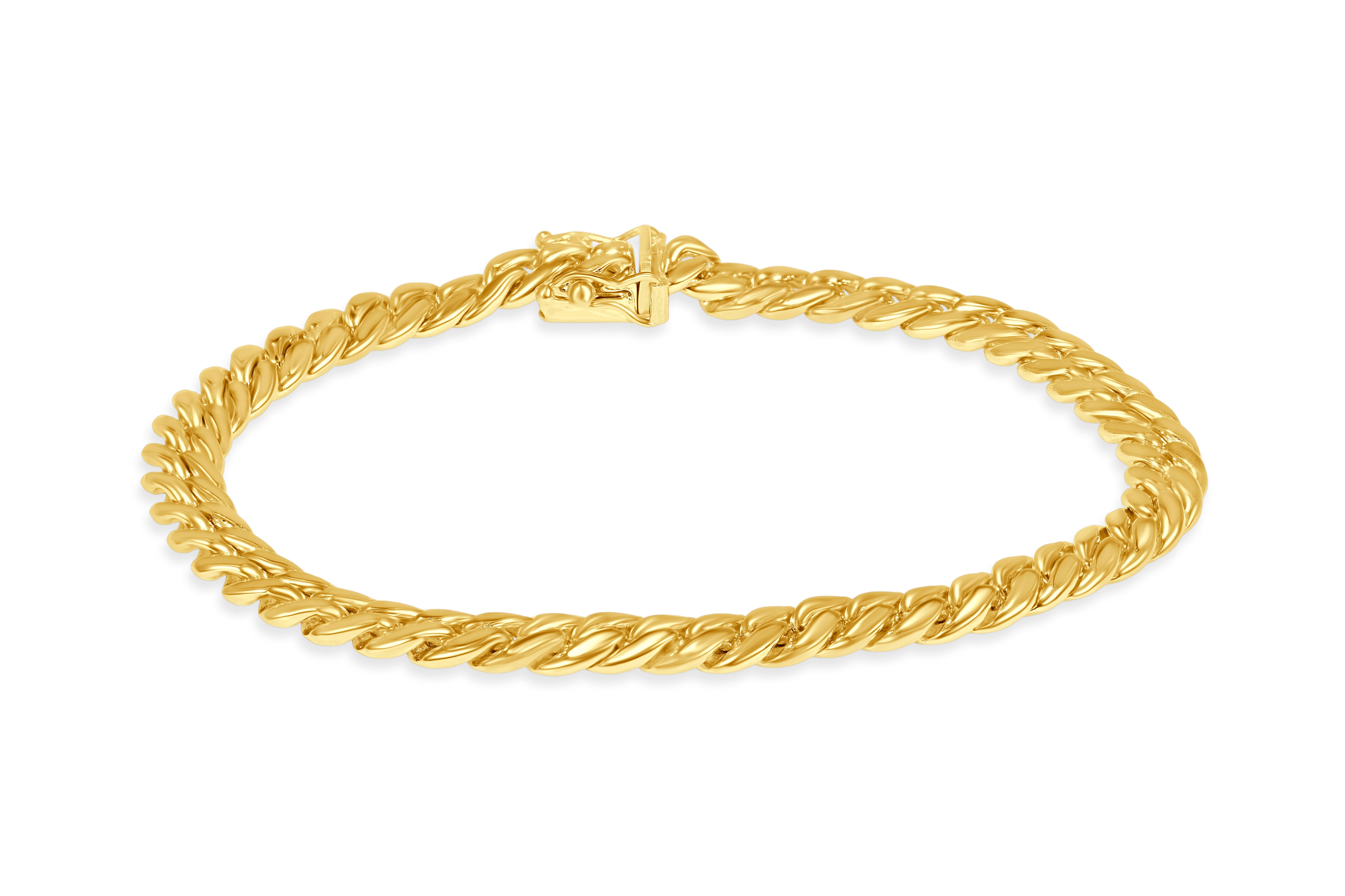 10K Yellow Gold 6.8mm Miami Cuban Chain