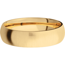 14K Yellow Gold + Crosssatin Finish