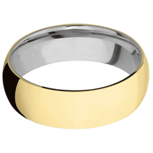 18K Yellow Gold + Polish Finish + Titanium