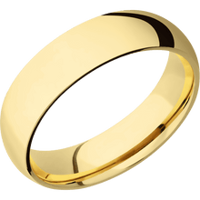 14K Yellow Gold + Polish Finish