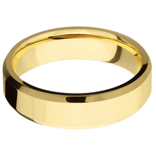 14K Yellow Gold + Polish , Polish Finish