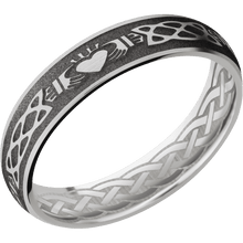 10K White Gold + Satin Finish