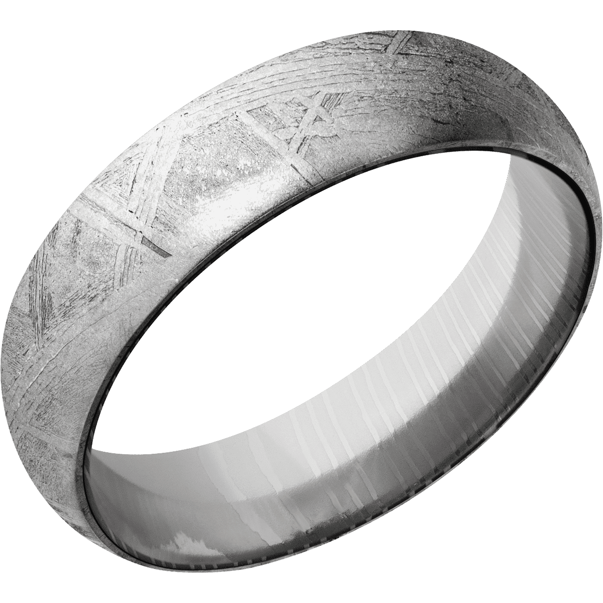 Meteorite + None Finish + Damascus