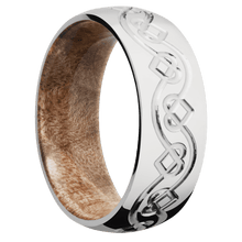 Cobalt Chrome + Polish Finish + Maple Burl