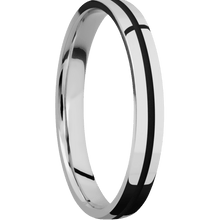 Palladium Silver + Polish Finish