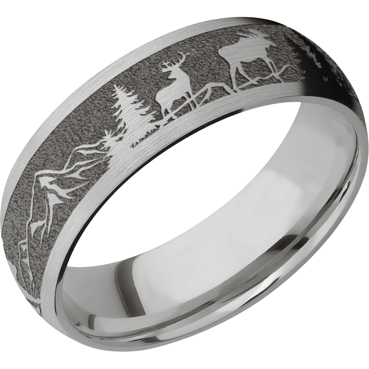 Titanium + Satin Finish