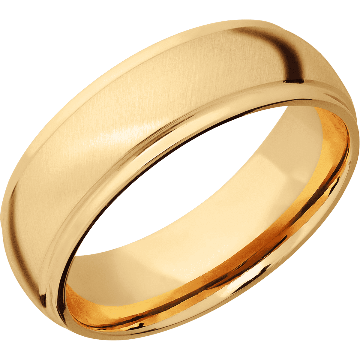 10K Yellow Gold + Anglesatin , Polish Finish