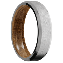 Titanium + Distressed , Satin Finish + Whiskey Barrel