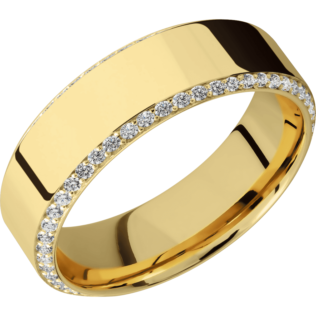 10K Yellow Gold + Polish , Polish Finish