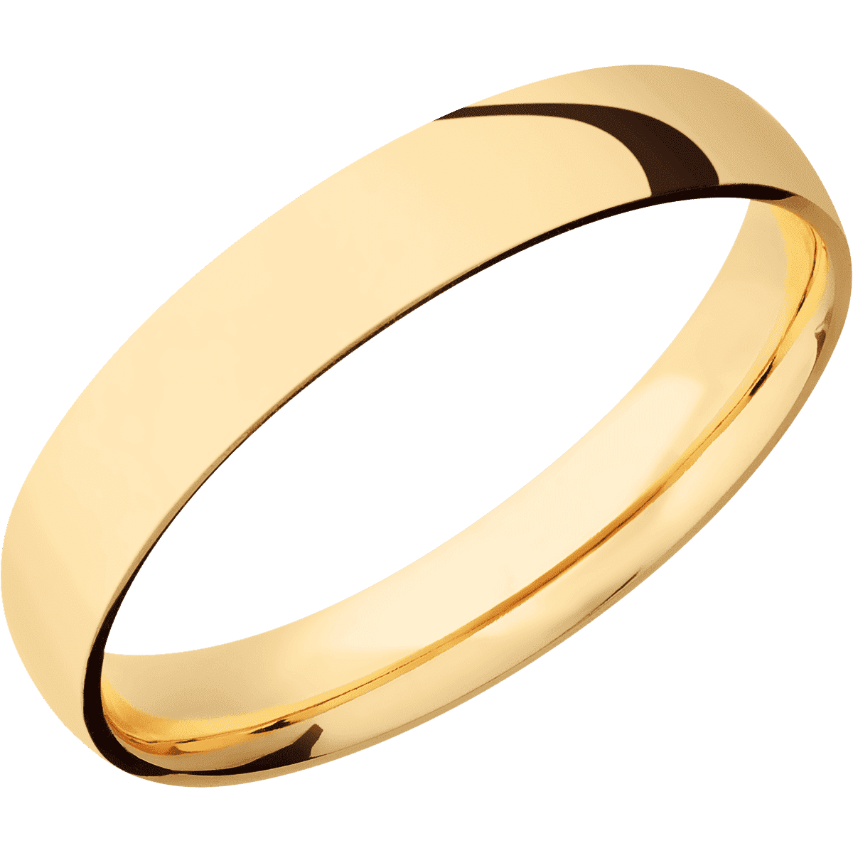 10K Yellow Gold + Polish Finish