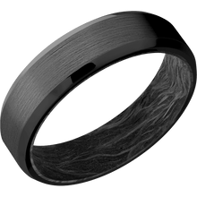 Zirconium + Satin , Polish Finish + Forged Carbon Fiber