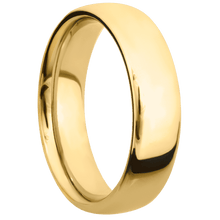 18K Yellow Gold + Polish Finish