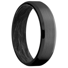 Zirconium + Satin , Polish Finish + Forged Carbon Fiber