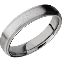 14K White Gold + Stone , Satin Finish