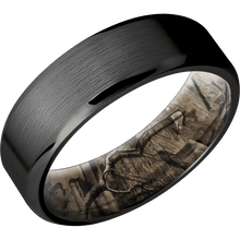 Zirconium + Satin , Polish Finish + MossyOak Break Up Infinity