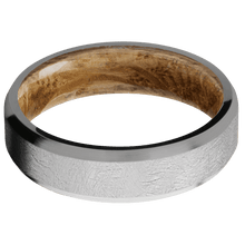 Titanium + Distressed , Satin Finish + Whiskey Barrel