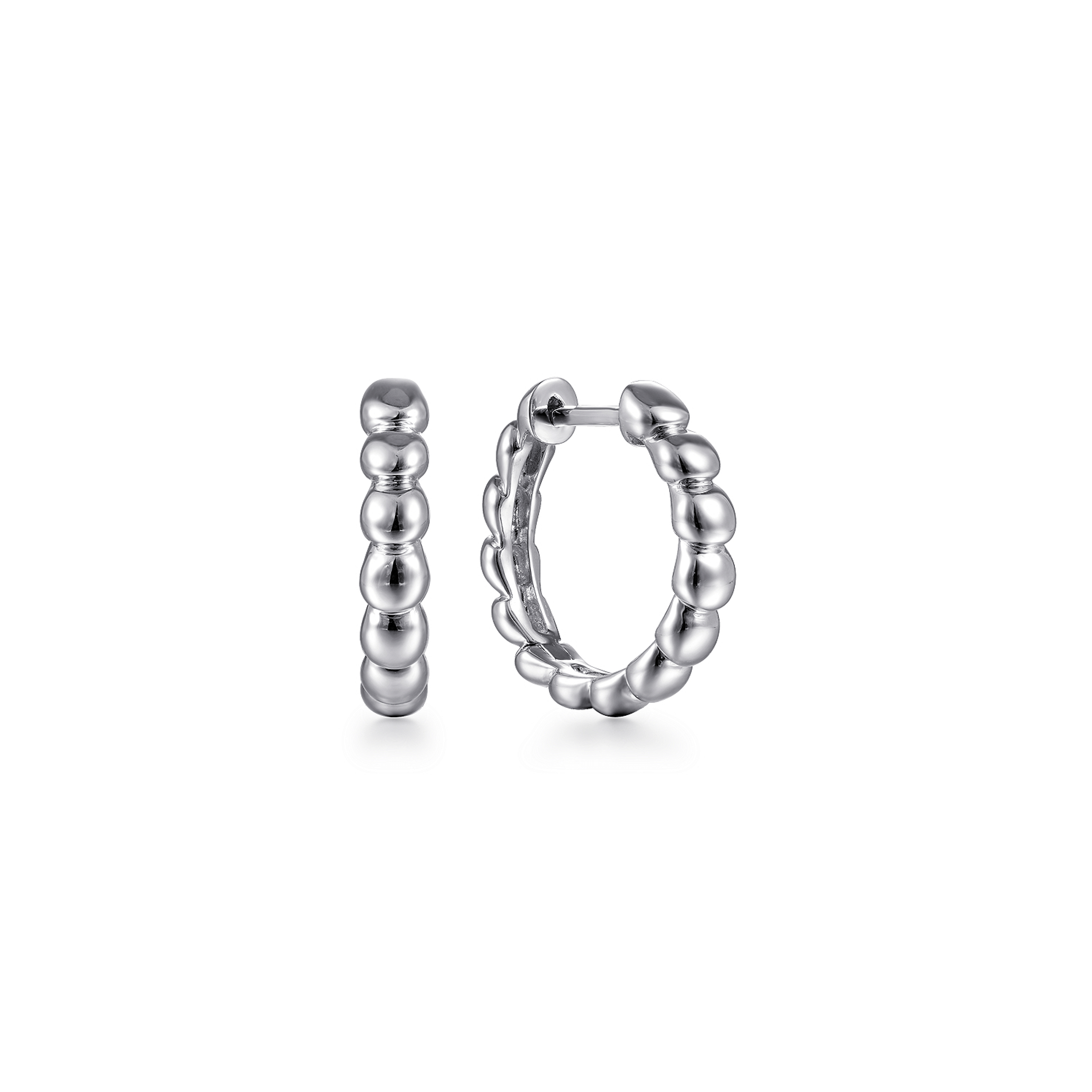Sterling Silver 15mm Huggies