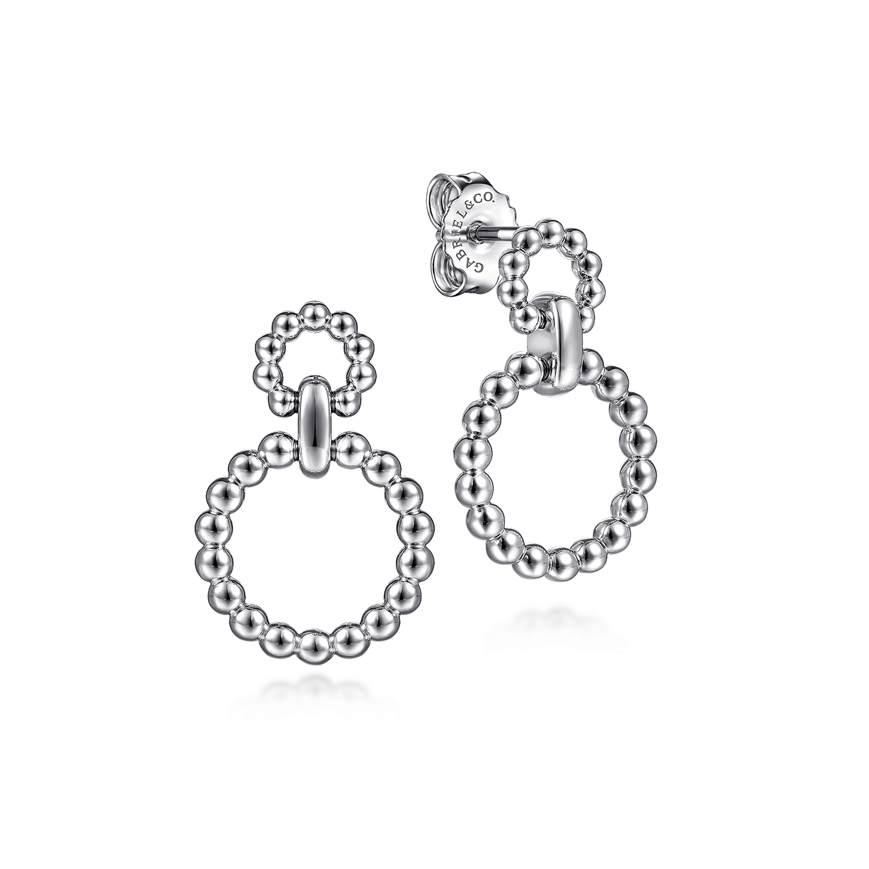 925 Sterling Silver Bujukan Drop Earrings