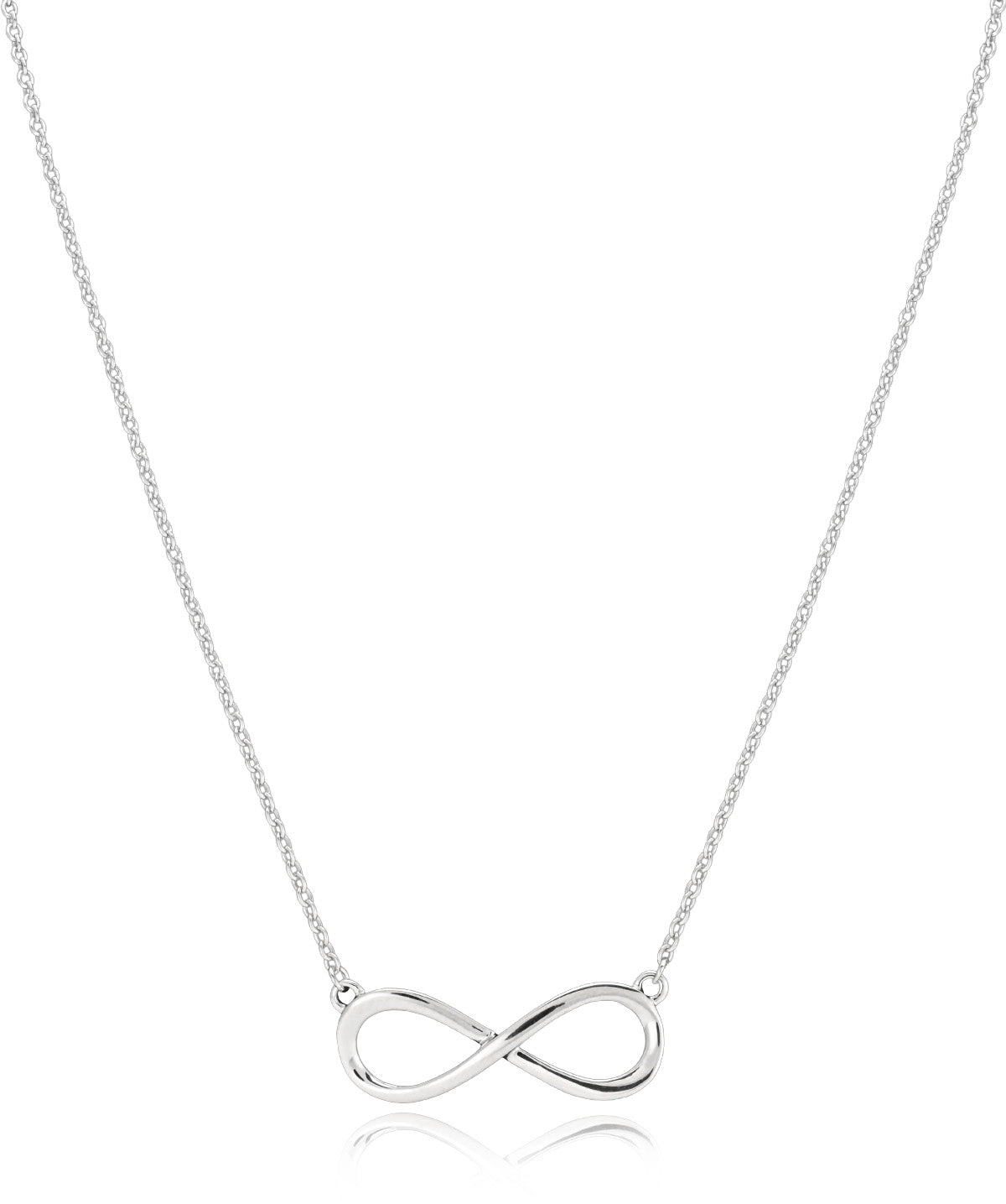 Sterling Silver Infinity Necklace