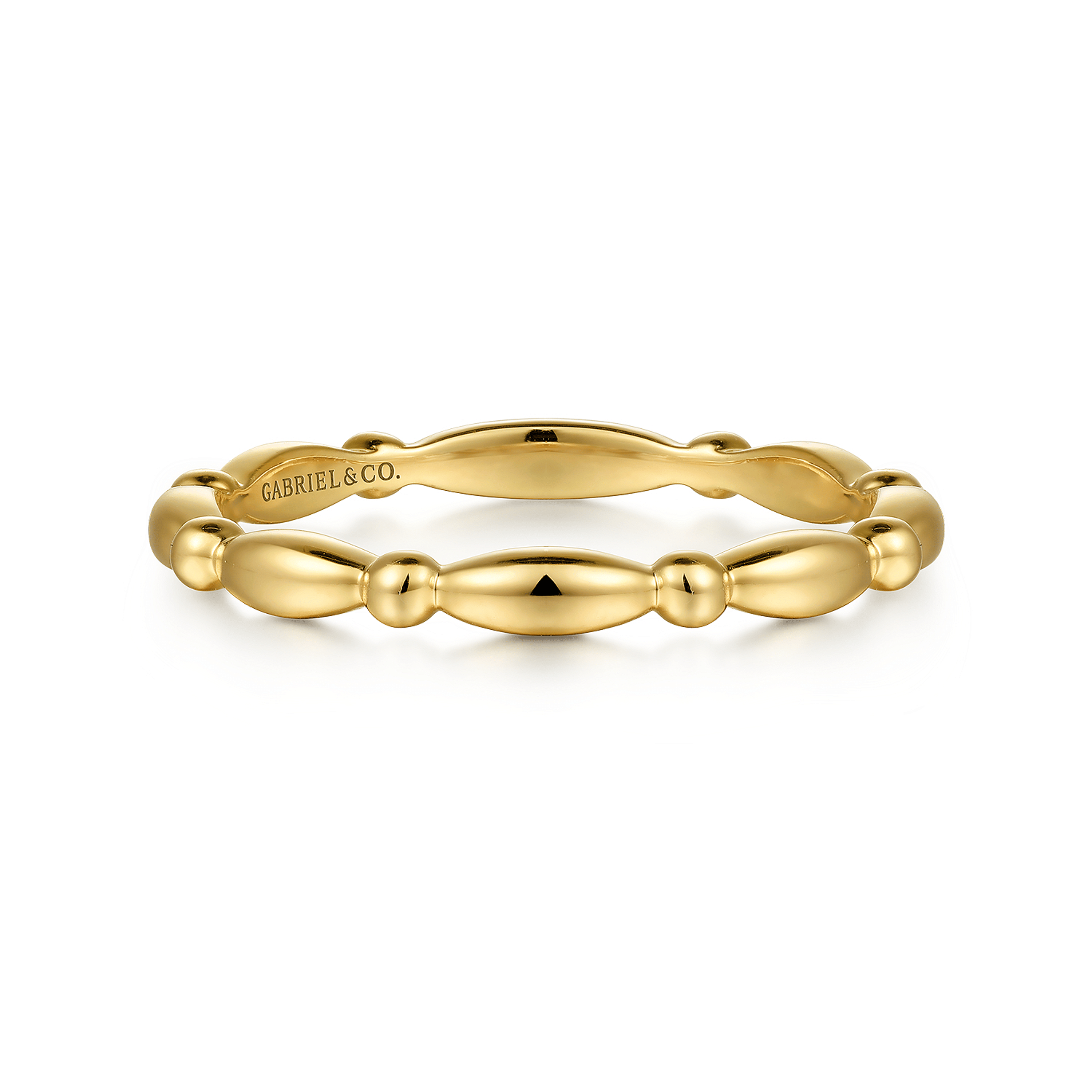 Stackable Ring 14K Yellow Gold Bujukan