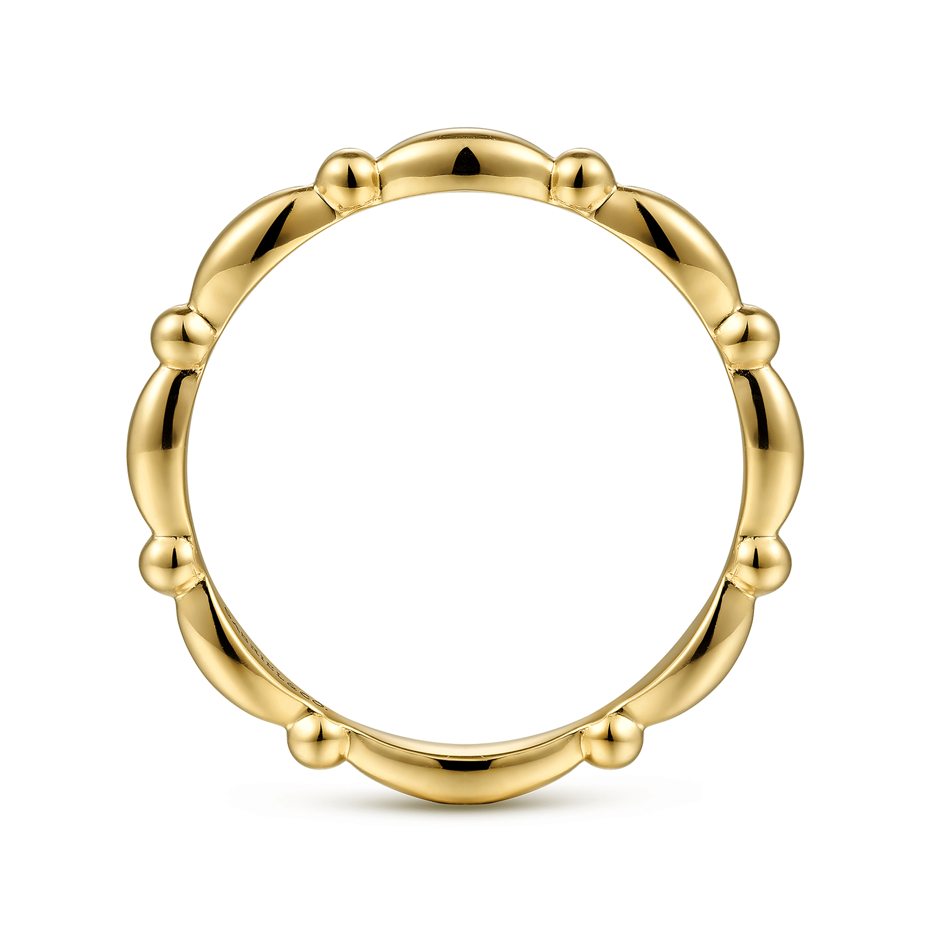 Stackable Ring 14K Yellow Gold Bujukan