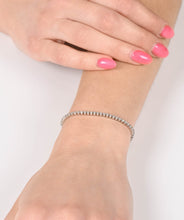 14K White Gold Diamond Tennis Bracelet 1.00cttw