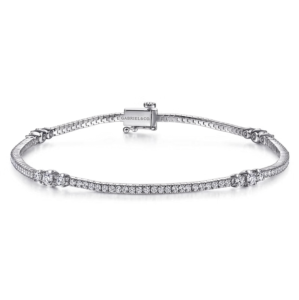 White Gold Diamond Tennis Bracelet