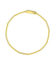 14K Yellow Gold Bujukan Diamond Bracelet