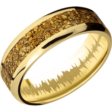 14K Yellow Gold + Polish , Polish Finish