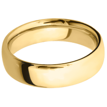 18K Yellow Gold + Polish Finish