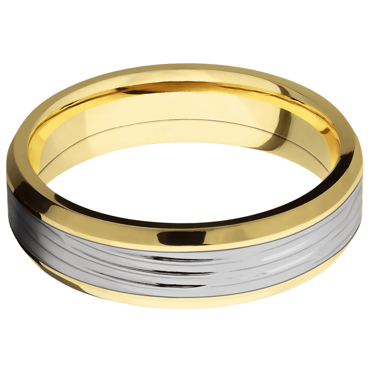 14K Yellow Gold + Polish , Polish Finish