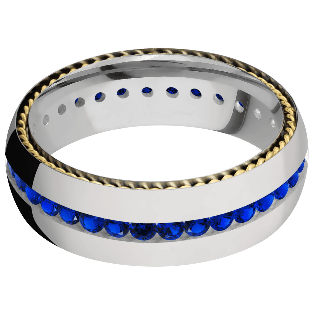 Titanium + Polish Finish