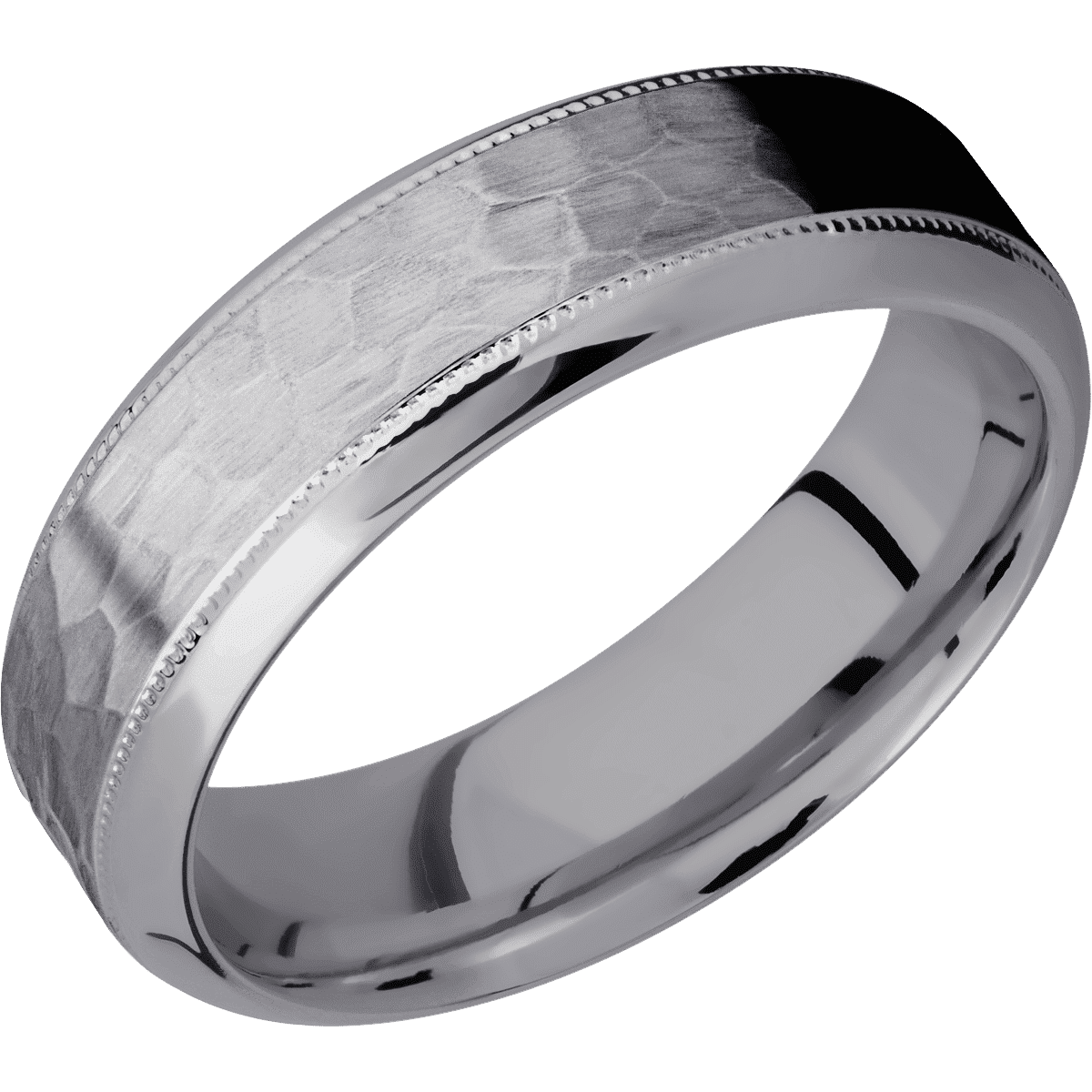 Tantalum + Hammer , Polish Finish