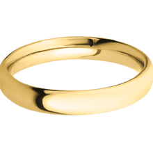 14K Yellow Gold + Polish Finish