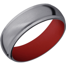 Tantalum + Satin , Polish Finish + USMC Red