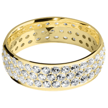 14K Yellow Gold + Polish Finish