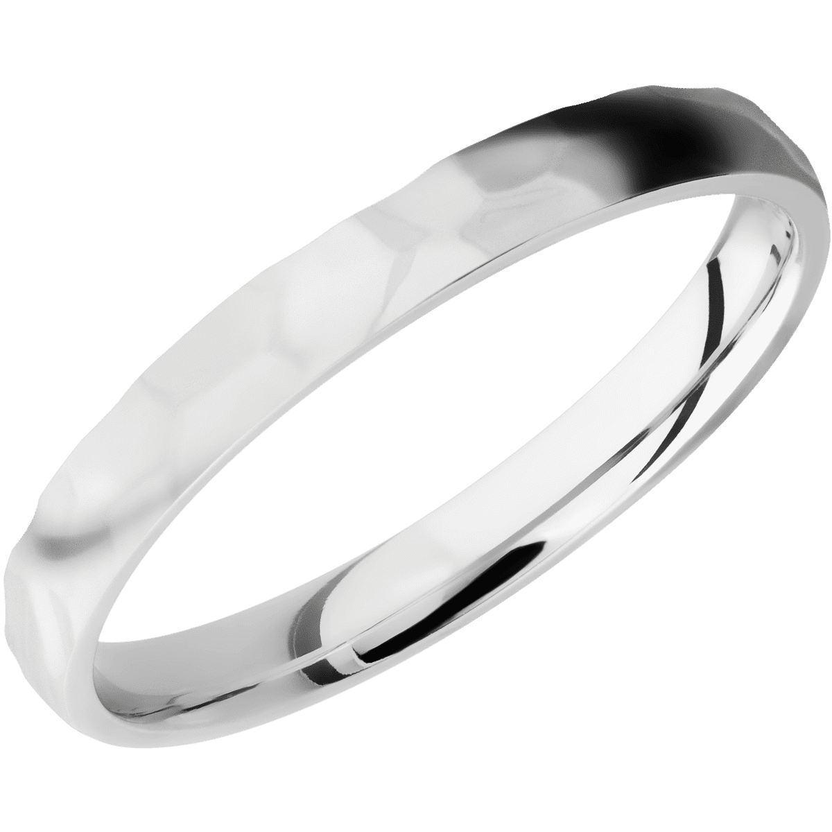 Palladium Silver + Rockpolish Finish