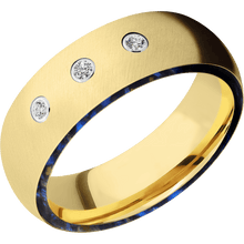 14K Yellow Gold + Anglesatin Finish