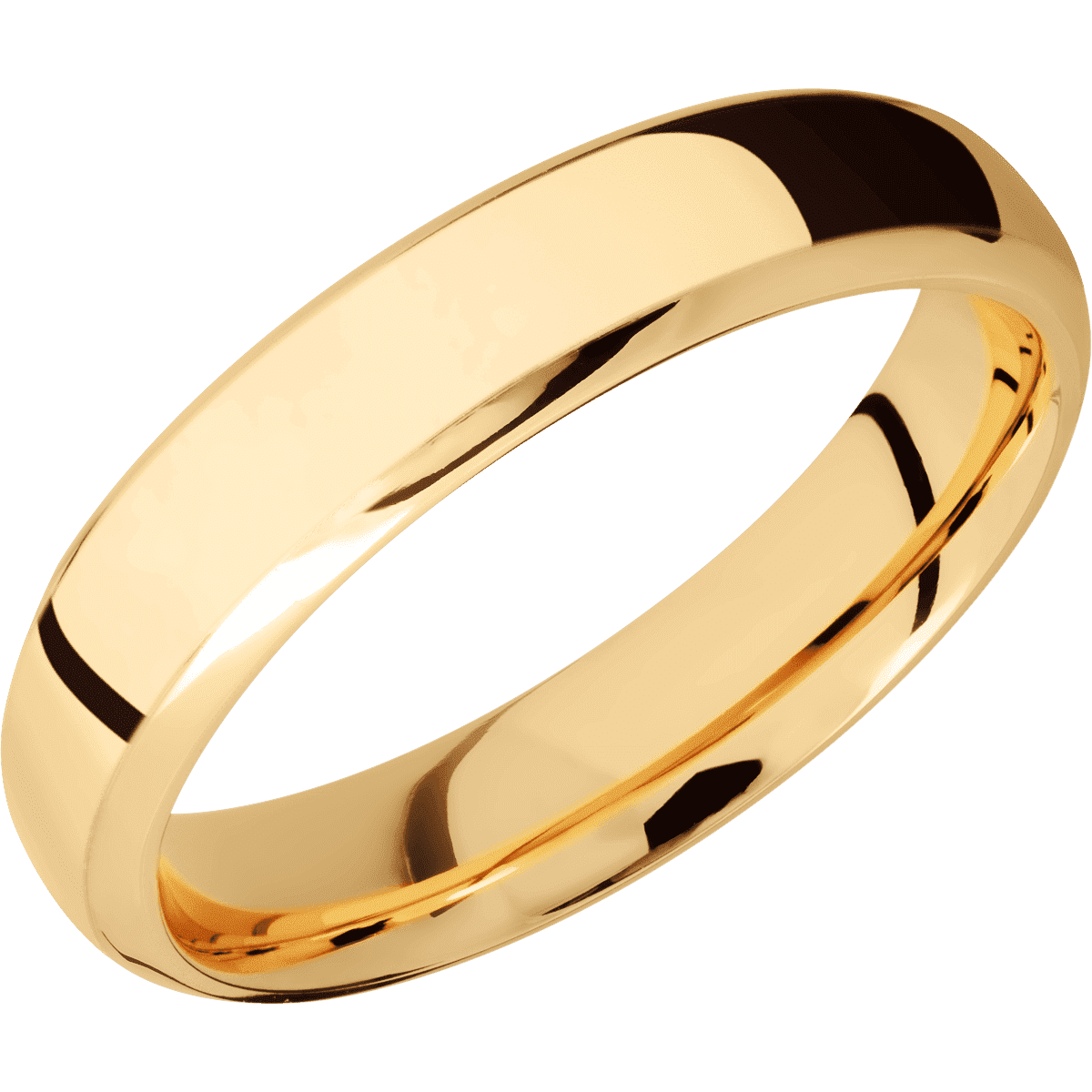 10K Yellow Gold + Polish , Polish Finish