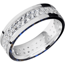 10K White Gold + Polish Finish