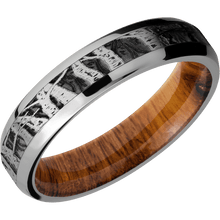 Titanium + Satin , Polish Finish + Desert Iron Wood