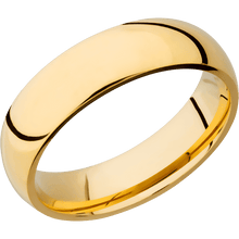 14K Yellow Gold + Polish Finish