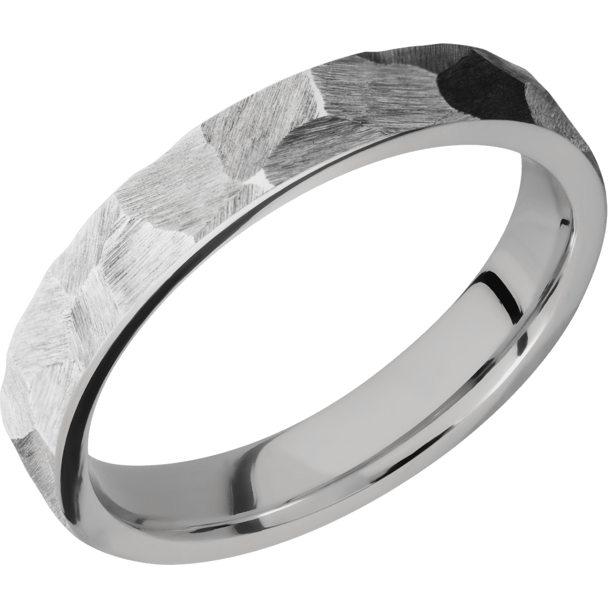 Palladium Silver + Rock Finish