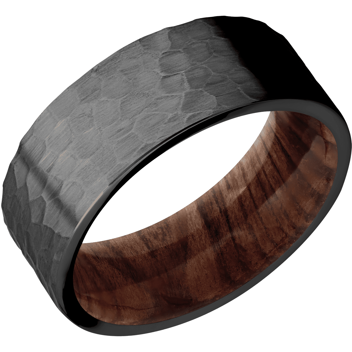 Zirconium + Hammer Finish + Sequoia