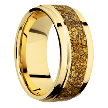 14K Yellow Gold + Polish , Polish Finish