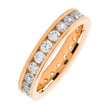 14K Rose Gold band with 23 Round Lab Grown Diamond (ST) having TCW-1.61