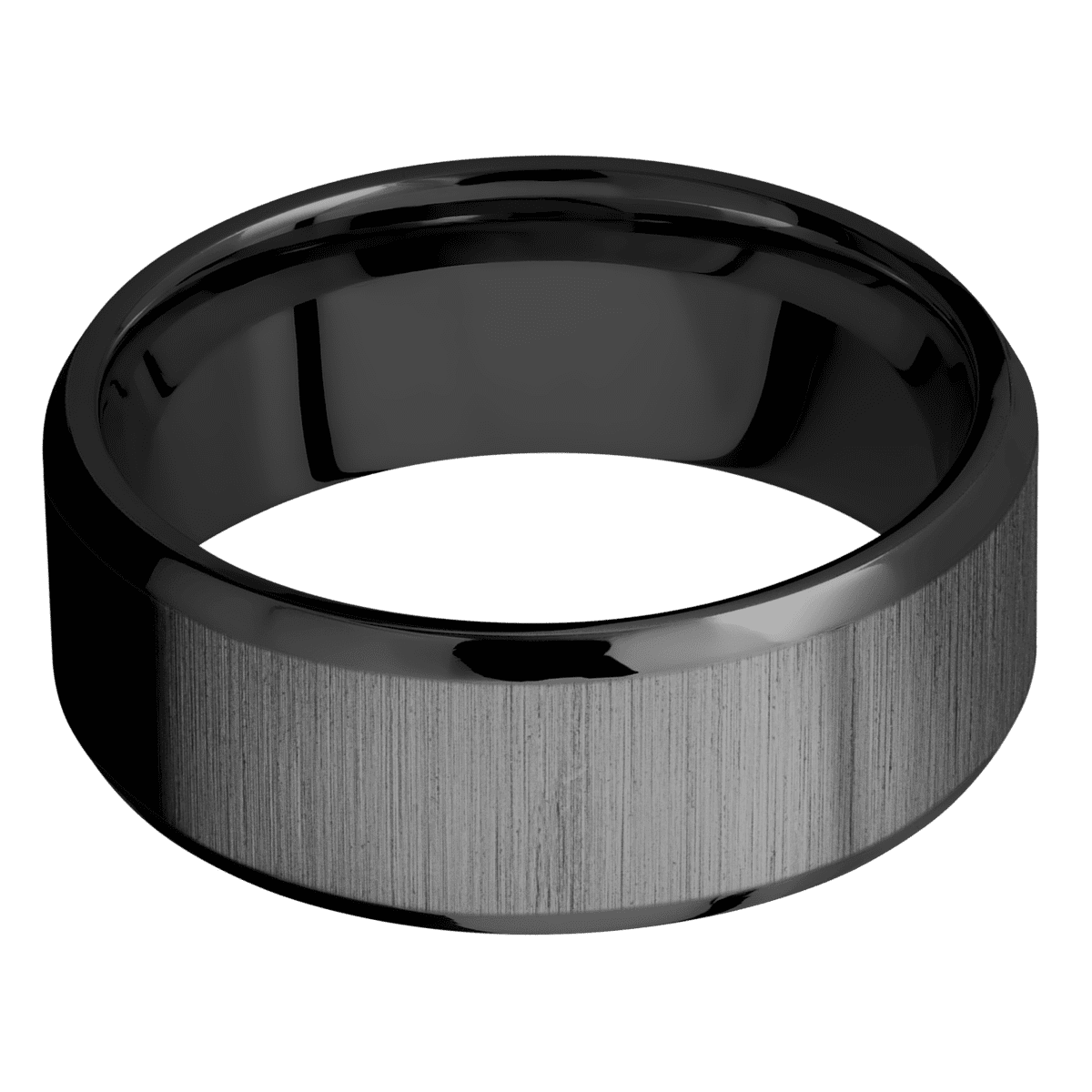 Zirconium + Crosssatinblack , Polish Finish