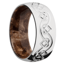 Cobalt Chrome + Polish Finish + Maple Burl