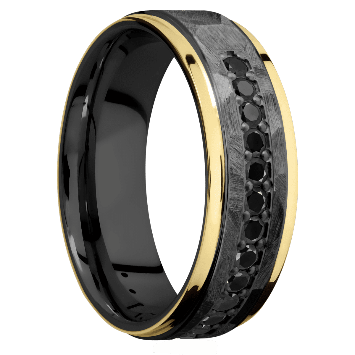 Zirconium + Rock , Polish Finish